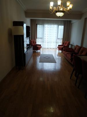 Bakı, yeni tikili 3 otaqlı, kirayə, 124 m²  , Xətai rayonu