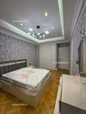 Bakı, yeni tikili 2 otaqlı, kirayə, 91 m²  , Xətai rayonu, Ağ şəhər