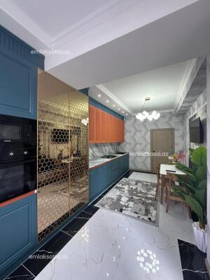 Bakı, yeni tikili 3 otaqlı, satılır, 128 m²  , Nizami rayonu