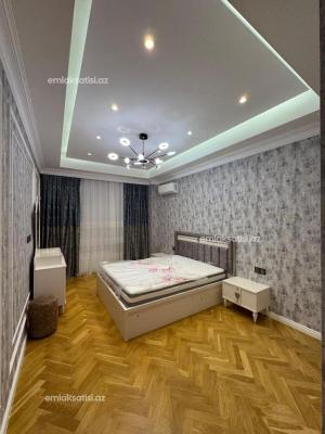 Bakı, yeni tikili 2 otaqlı, kirayə, 91 m²  , Xətai rayonu, Ağ şəhər