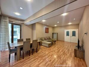 Bakı, yeni tikili 2 otaqlı, kirayə, 115 m²  , Xətai rayonu, Ağ şəhər