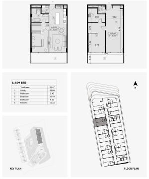 Bakı, yeni tikili 2 otaqlı, satılır, 91.5 m²  , Sabunçu rayonu, Nardaran qəs.