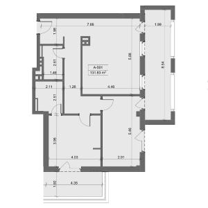 Bakı, yeni tikili 3 otaqlı, satılır, 131.8 m²  , Sabunçu rayonu, Nardaran qəs.