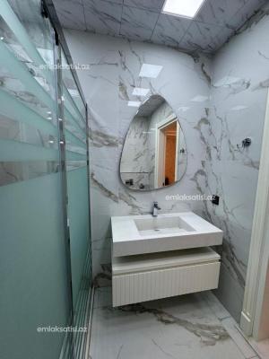 Bakı, yeni tikili 2 otaqlı, kirayə, 91 m²  , Xətai rayonu, Ağ şəhər
