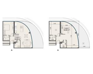 Bakı, yeni tikili 2 otaqlı, satılır, 94.9 m²  , Sabunçu rayonu, Nardaran qəs.