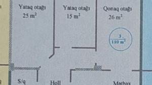 Bakı, yeni tikili 3 otaqlı, satılır, 110 m²  , Nəsimi rayonu