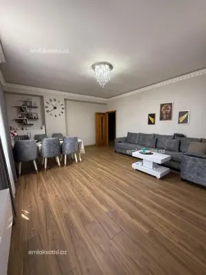 3 комната новостройка, продажа, 125 m², Бакы, Јасамал рајону, Јени Јасамал гәс.