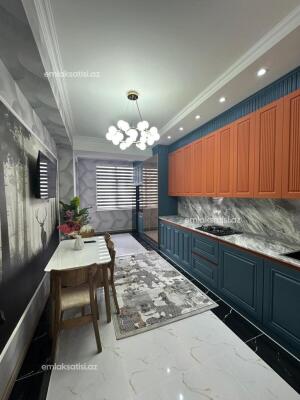 Bakı, yeni tikili 3 otaqlı, satılır, 128 m²  , Nizami rayonu