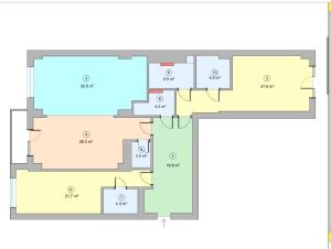 Bakı, yeni tikili 3 otaqlı, satılır, 170 m²  , Xətai rayonu
