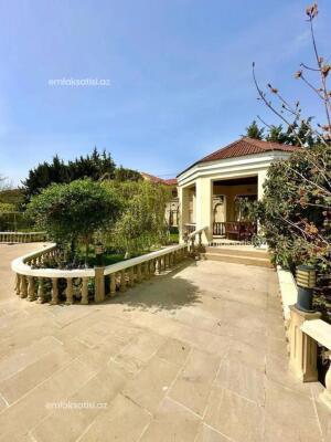 Bakı, həyət evi 6 otaqlı, kirayə, 400 m² , 36 sot , Səbail rayonu, Badamdar qəs.