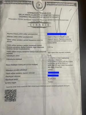 Bakı, torpaq , satılır , 2 sot , Sabunçu rayonu, Sabunçu qəs.