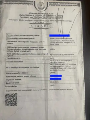Участок земли, продажа, 2 sot, Бакы, Сабунчу рајону, Сабунчу гәс.