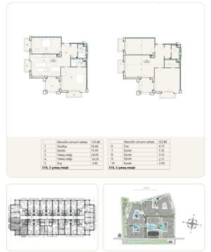 Bakı, yeni tikili 3 otaqlı, satılır, 125.8 m²  , Sabunçu rayonu, Nardaran qəs.