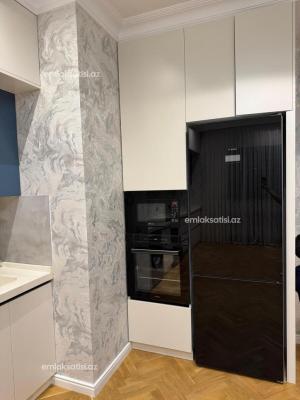 Bakı, yeni tikili 2 otaqlı, kirayə, 91 m²  , Xətai rayonu, Ağ şəhər